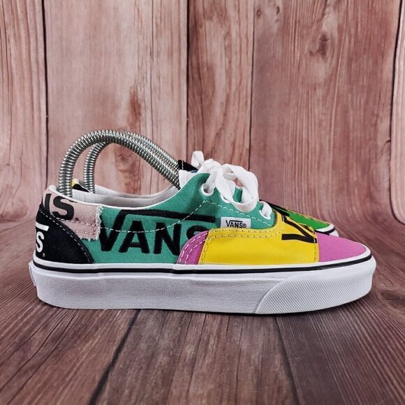 Vans MoMA Womens 6.5 Mens 5 Museum Of Modern Art Embroidered Shoes Sneakers - Picture 3 of 14